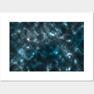 blue nebula Posters and Art